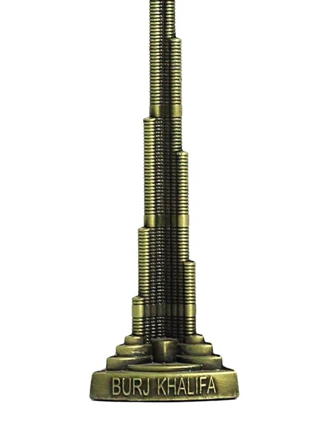 ARTBUG Dubai Burj Khalifa Monument Miniature Showpiece, Replica, Metal, 26 cm - Image 3